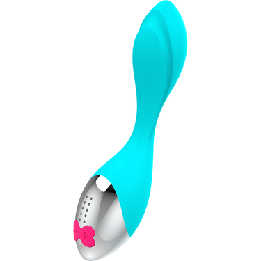 Mini vibratore stimolante G-spot silicone setoso con 7 modalità